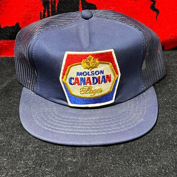 Vintage Molson Canadian Snapback Foam Cap. Made in Korea. - Picture 1 of 8